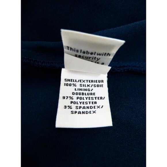 NEW! Diane Von Furstenberg Fleurette Silk Chiffon Dress Ocelot Floral Blue SZ 4 - Picture 10 of 10